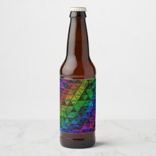 Pride Glass  Beer Bottle Label