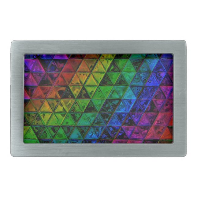Pride Glass  Belt Buckle (Front)