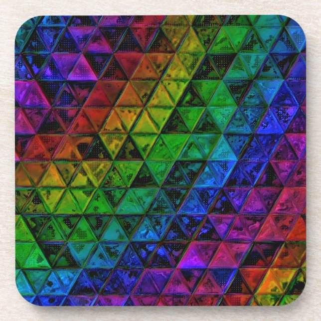 Pride Glass  Beverage Coaster (Front)