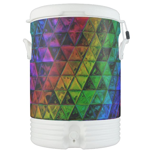 Pride Glass  Beverage Cooler (Front)