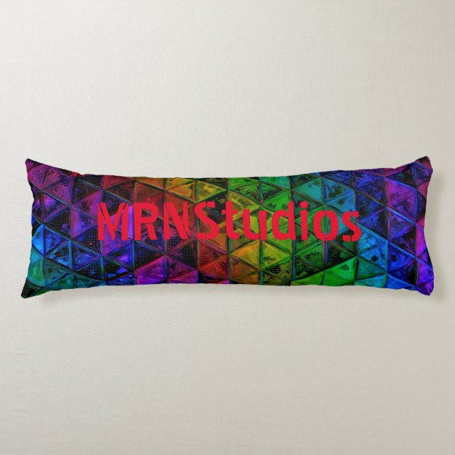 Pride Glass  Body Pillow (Front)