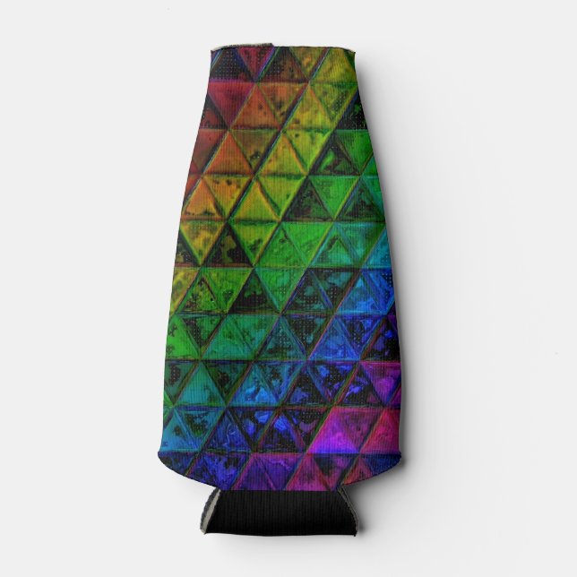 Pride Glass  Bottle Cooler (Front)