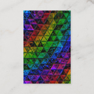 Pride Glass Business Card