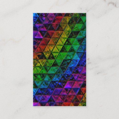 Pride Glass  Business Card