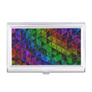 Pride Glass Business Card Case
