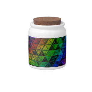 Pride Glass Candy Jar