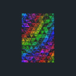 Pride Glass  Canvas Print<br><div class="desc">Thank you for checking out my design. Follow my art on Instagram @MRNStudios or ko-fi.com/MRNStudios</div>