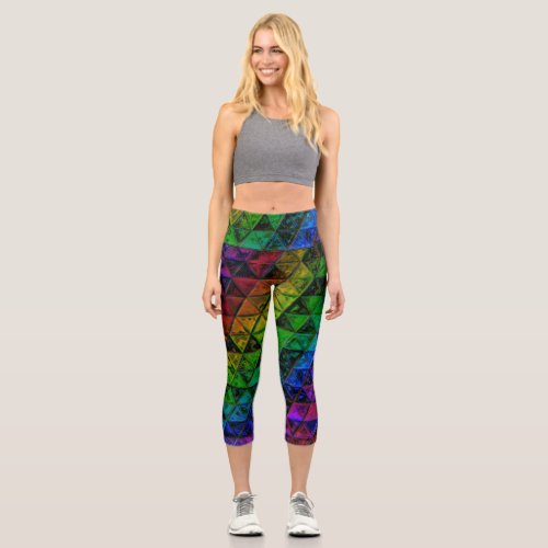 Pride Glass  Capri Leggings