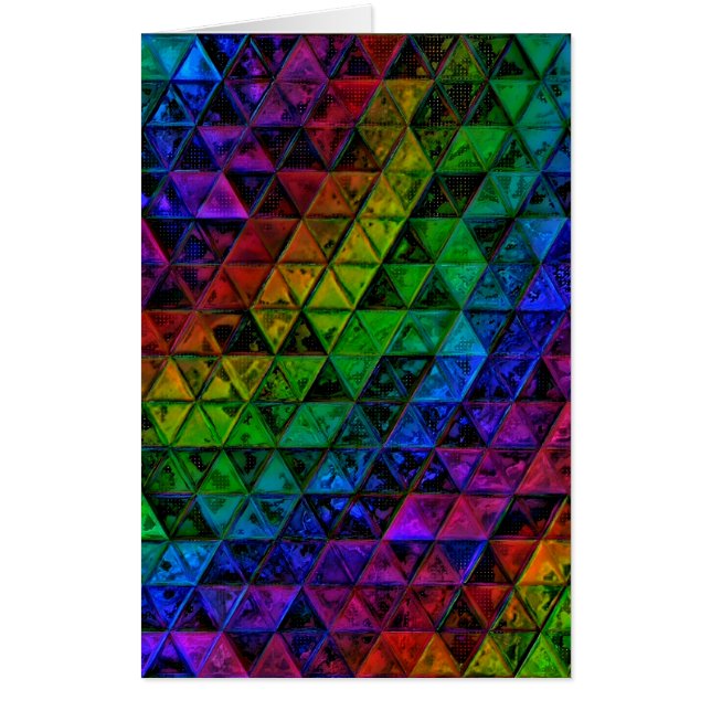 Pride Glass  Card (Front)