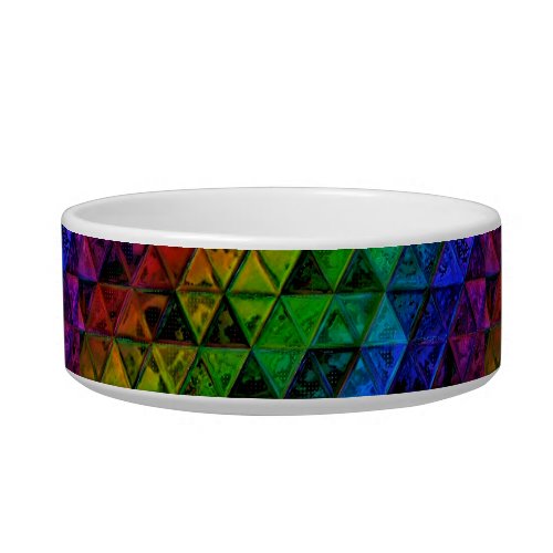 Pride Glass Ceramic Pet Bowl