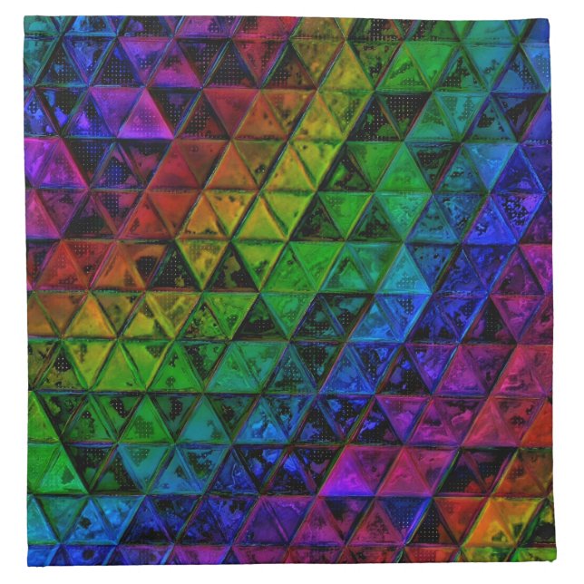 Pride Glass  Cloth Napkin (Front)
