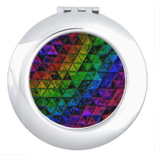Pride Glass  Compact Mirror