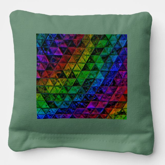 Pride Glass  Cornhole Bags (Front)