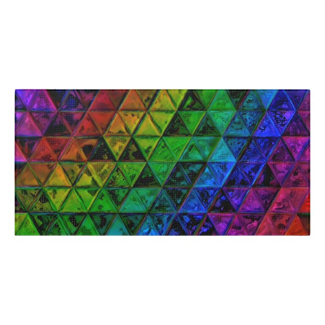 Pride Glass  Door Sign (Classic Front)