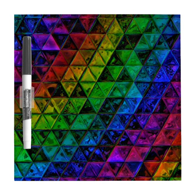 Pride Glass  Dry Erase Board (Front)