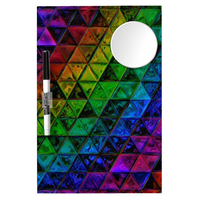 Pride Glass  Dry Erase Board With Mirror (Front)