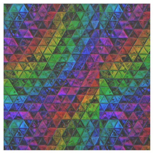 Pride Glass  Fabric (Close Up)