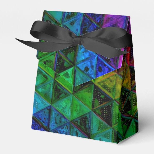 Pride Glass  Favor Boxes (Front Side)