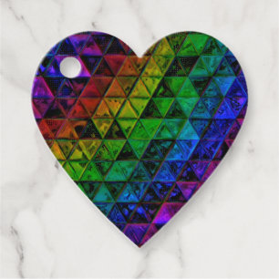 Pride Glass Favor Tags