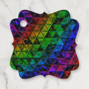 Pride Glass  Favor Tags