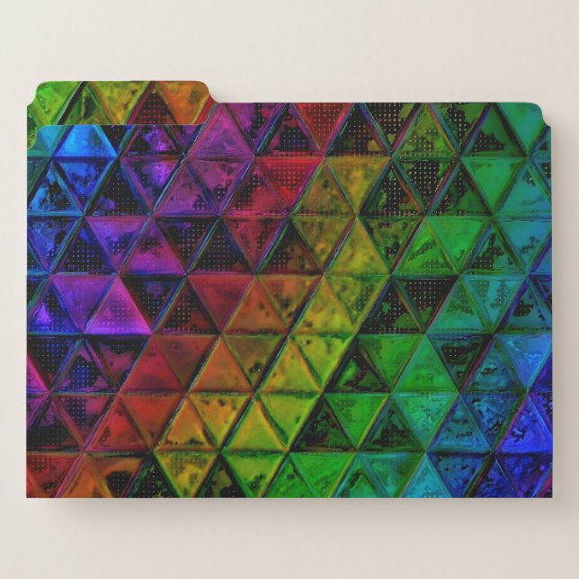 Pride Glass  File Folder (Front Left)