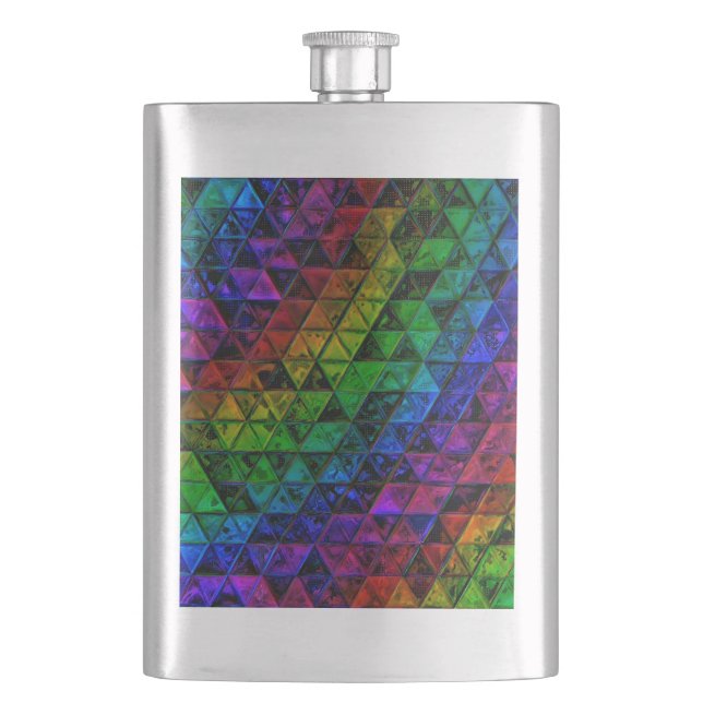 Pride Glass  Flask (Front)