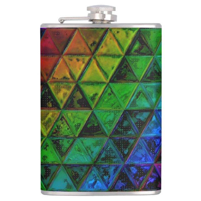 Pride Glass  Flask (Front)