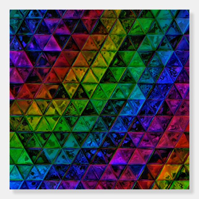 Pride Glass  Foam Board (Front)