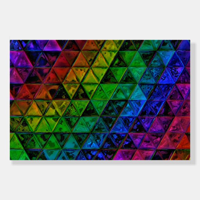 Pride Glass  Foam Board (Front)