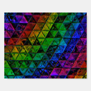 Pride Glass  Foam Board