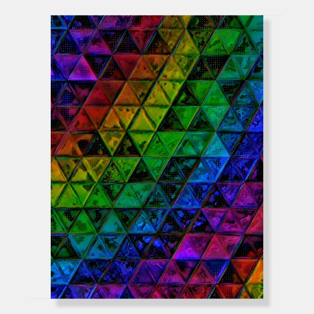 Pride Glass  Foam Board (Front)