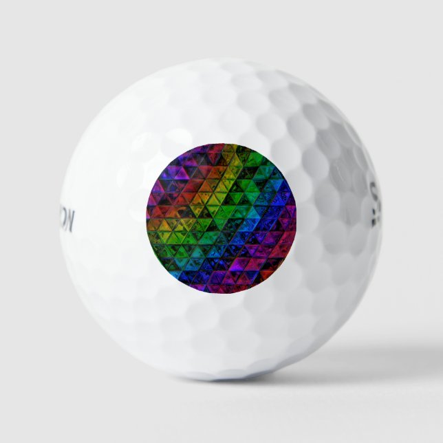Pride Glass  Golf Balls (Front)