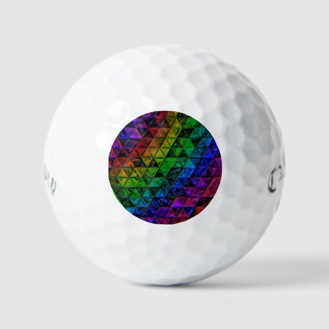 Pride Glass  Golf Balls (Front)