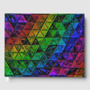 Pride Glass Guest Book