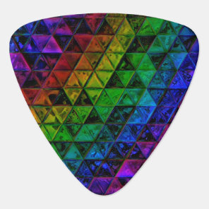 Pride Glass  Guitar Pick