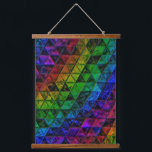 Pride Glass  Hanging Tapestry<br><div class="desc">Thank you for checking out my design. Follow my art on Instagram @MRNStudios or ko-fi.com/MRNStudios</div>