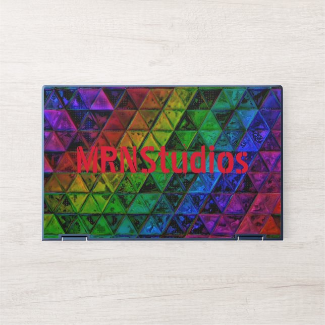 Pride Glass  HP Laptop Skin (Front)