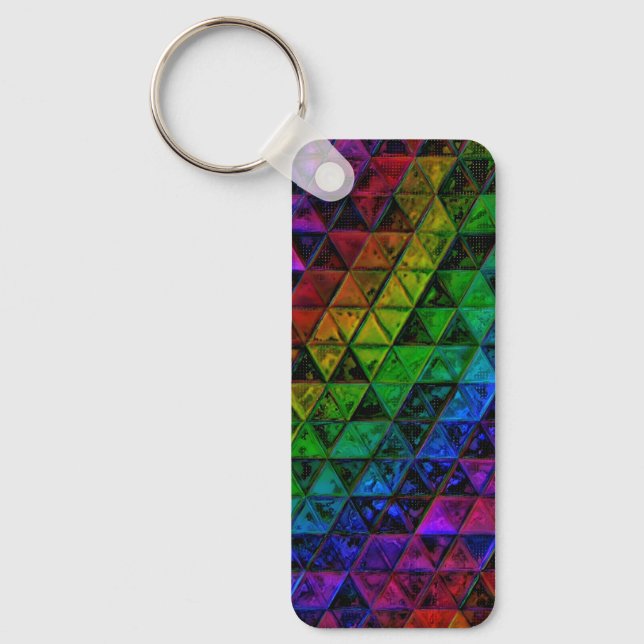 Pride Glass  Keychain (Front)