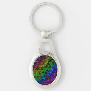 Pride Glass Keychain