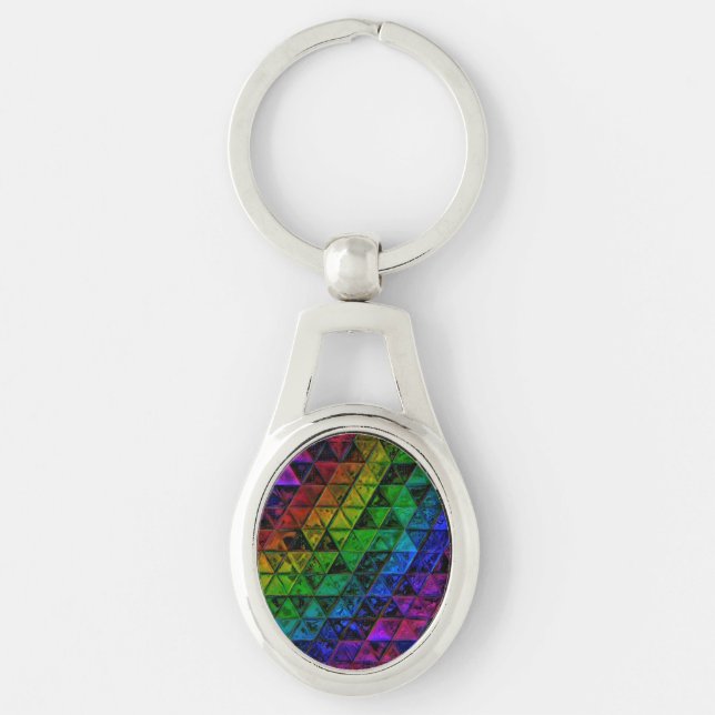Pride Glass  Keychain (Front)