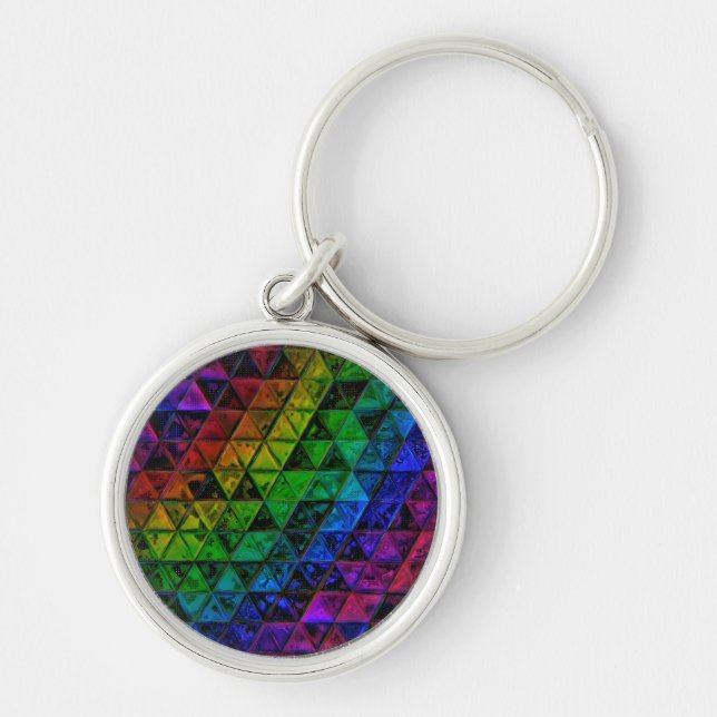 Pride Glass  Keychain (Front)