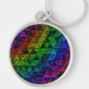 Pride Glass Keychain