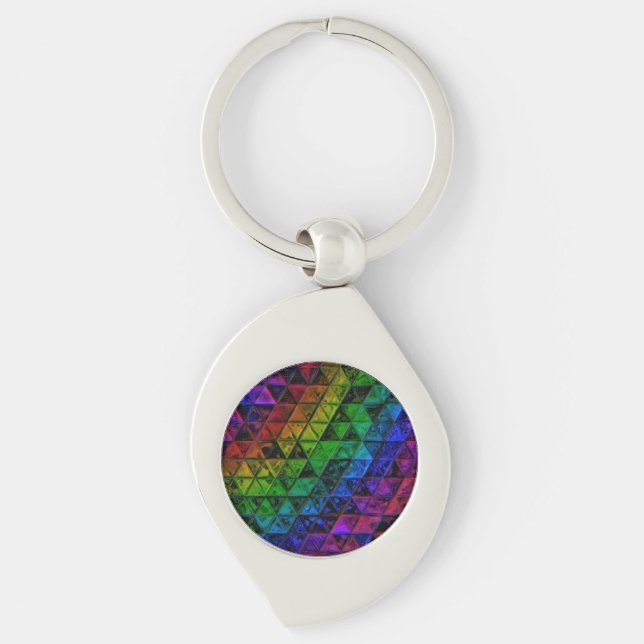 Pride Glass  Keychain (Front)