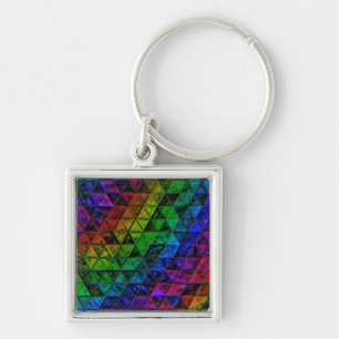 Pride Glass Keychain