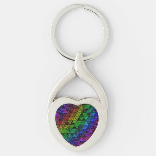 Pride Glass  Keychain