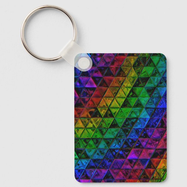 Pride Glass  Keychain (Front)