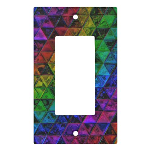 Pride Glass  Light Switch Cover