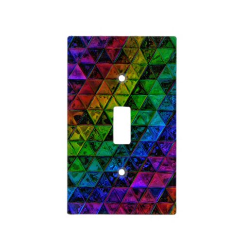 Pride Glass  Light Switch Cover