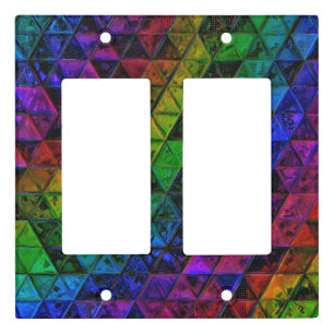 Pride Glass  Light Switch Cover