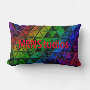 Pride Glass Lumbar Pillow